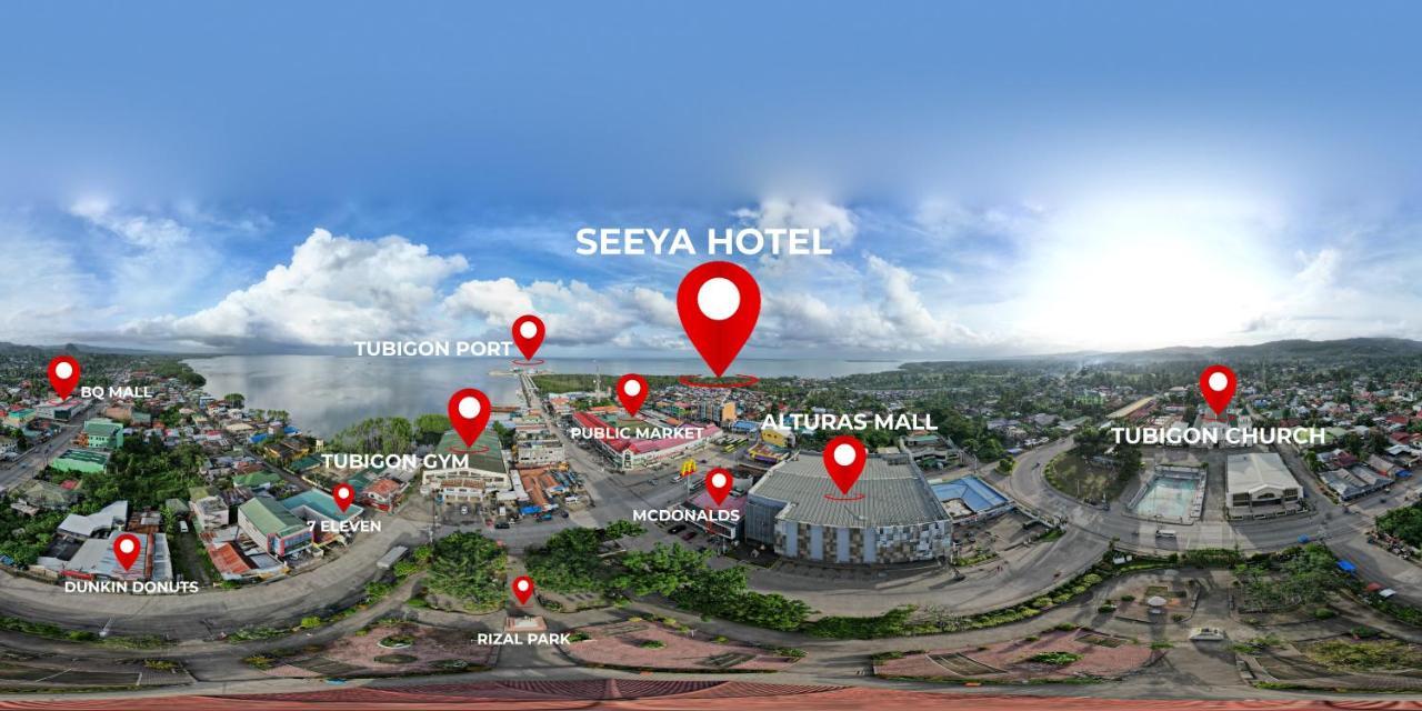 Seeya Hotel Tubigon Dış mekan fotoğraf