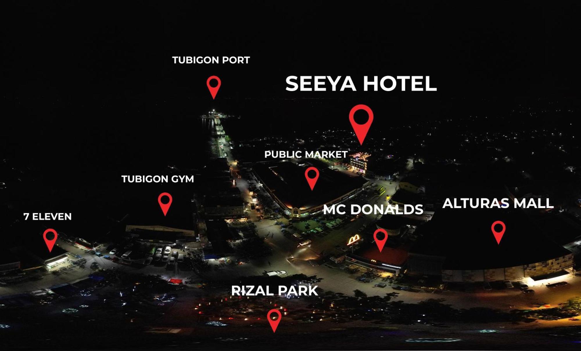 Seeya Hotel Tubigon Dış mekan fotoğraf